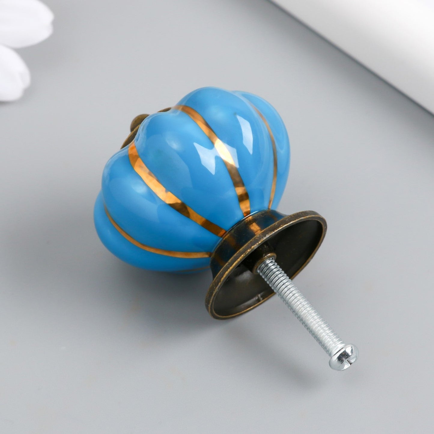 Poignée pour Placard - CeramicHandle™ - Bleu