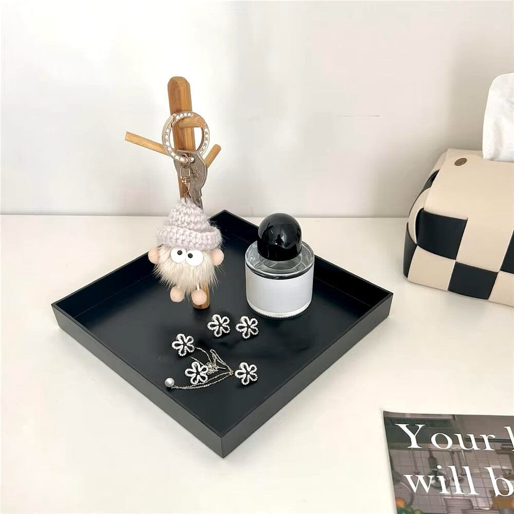 Plateau vide poche - BranchRectaTray™ - Noir