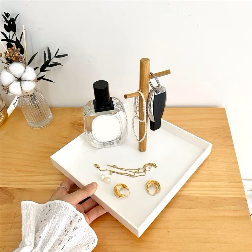 Plateau vide poche - BranchRectaTray™ - Blanc
