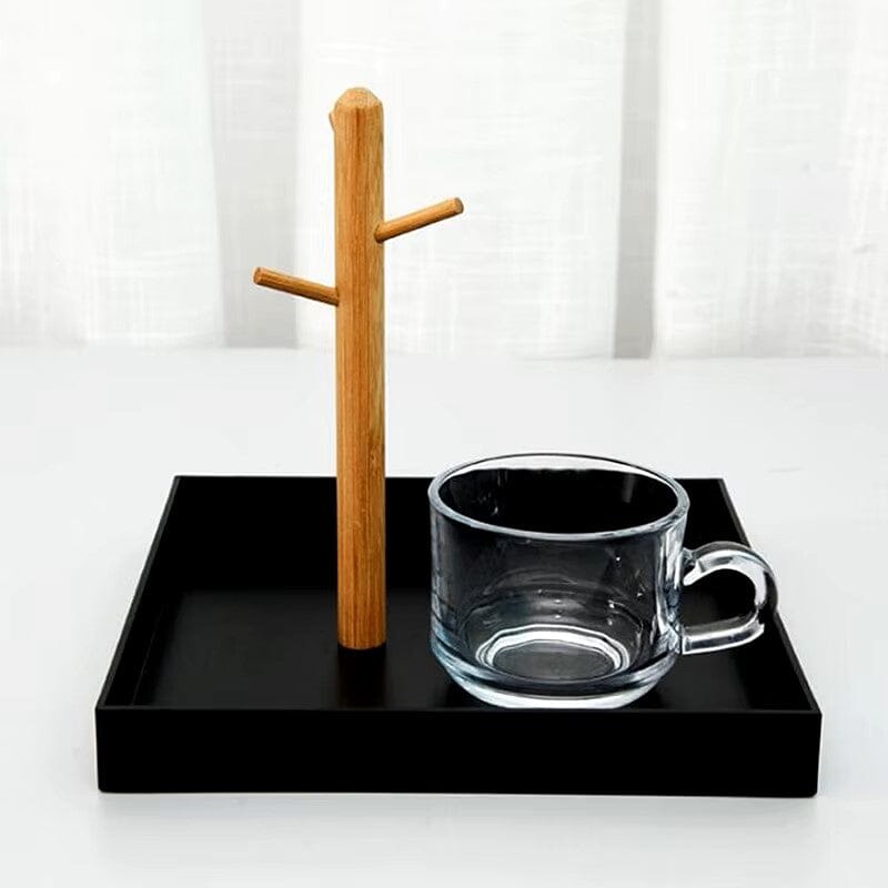 Plateau vide poche - BranchRectaTray™ - Noir