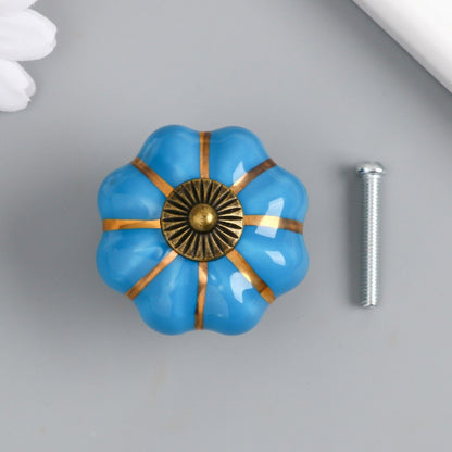 Poignée pour Placard - CeramicHandle™ - Bleu