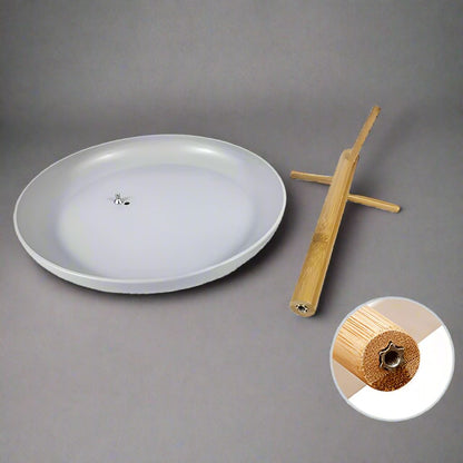 Plateau vide poche - BranchRoundTray™ - Gris