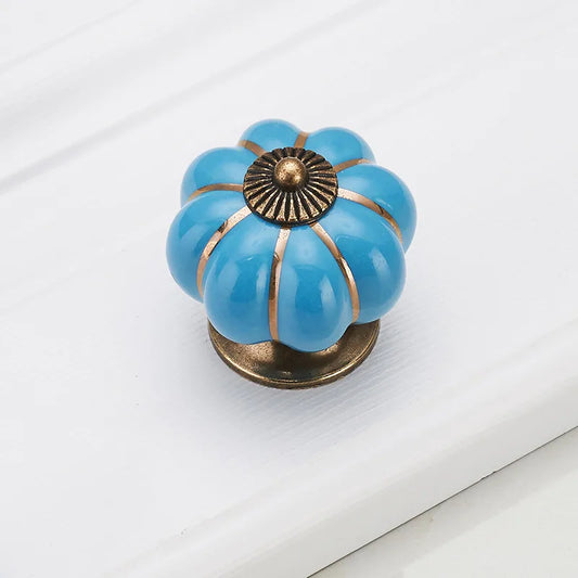 Poignée pour Placard - CeramicHandle™ - Bleu