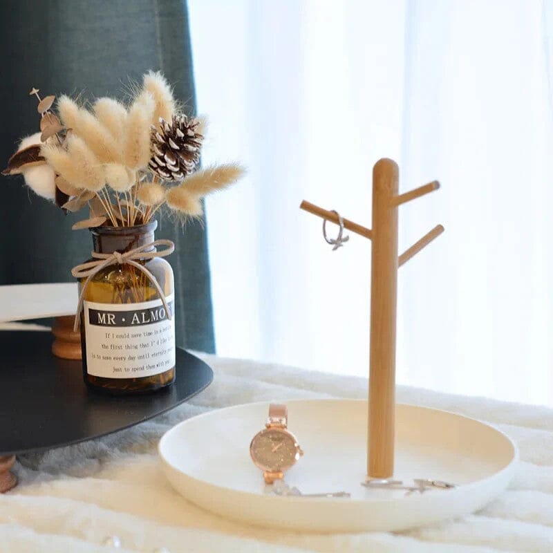 Plateau vide poche - BranchRoundTray™ - Blanc