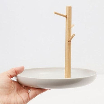 Plateau vide poche - BranchRoundTray™ - Blanc